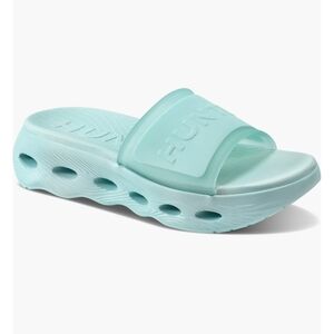 Hunter Mint Green Slide Sandal